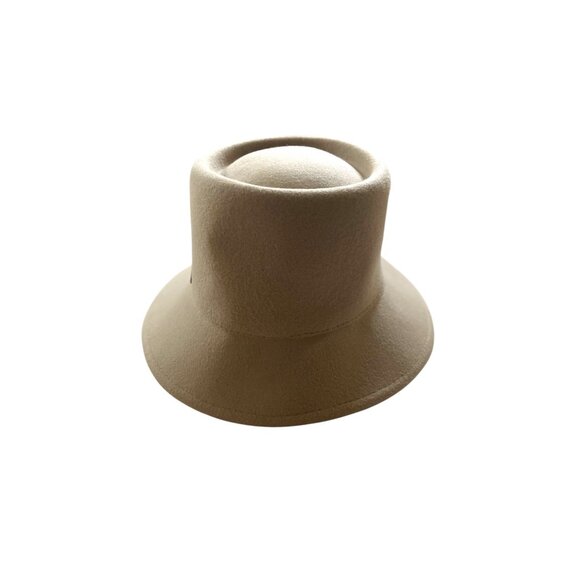 Brixton Womens Elle Wool Felt Bucket Hat Beige Size M 7 1/4 (58 cm) Quiet Luxury - Picture 9 of 13